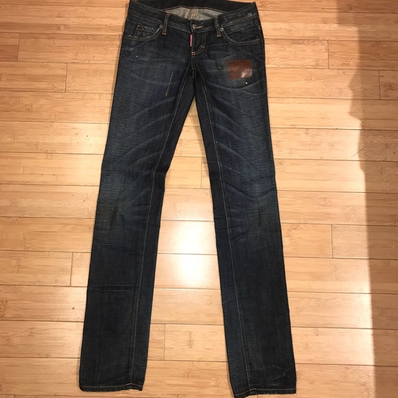 DSQUARED2 Blue Jennifer Jeans Size 38 NEW - Picture 3 of 8